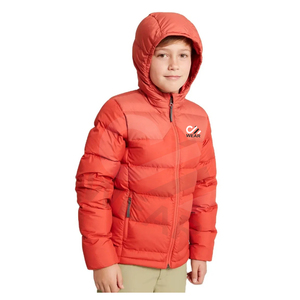 Chaqueta acolchada de calentamiento a prueba de viento más vendida, chaqueta acolchada suave de diseño personalizado para niños - Product Image 1