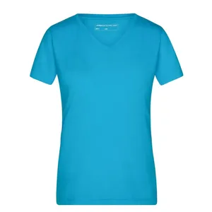 T-shirt personnalisé pour femmes en tissu heather pour le merchandising, t-shirts promotionnels - Product Image 3