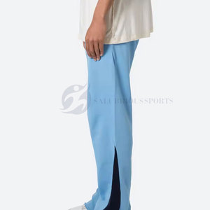 Pantalons de jogging évasés en toile de haute qualité pour l'hiver, avec des caractéristiques de séchage rapide et anti-plis, taille élastique, design de taille personnalisable - Product Image 5