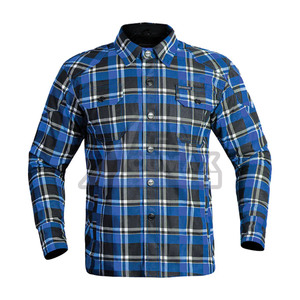 Chemises de travail en coton à manches longues OEM Chemise en flanelle personnalisée pour hommes Chemise décontractée à carreaux chaude - Product Image 1