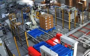 Biscuits Snacks Alimentaire Engrais Sac Palettiseur Cueillette <span class=keywords><strong>Robot</strong></span> Palettisation Machine - Product Image 4