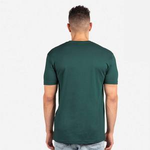 T-shirts unis personnalisés pour dames T-shirts à col rond en pur coton coupe ajustée - Product Image 6