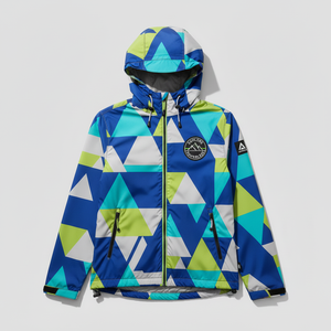 Chaqueta Bomber Cortavientos Personalizada para Equipos - Teñido Liso, Invierno, Vintage, Impermeable, Cortavientos, Decoración con Apliques, 100% Poliéster - Product Image 3