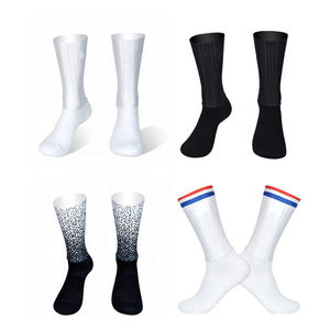 2025 Wholesale Fashionable Colorful Solid Breathable Autumn <b>Pride</b> Sports <b>Socks</b> Bottom Logo Crew Unisex for Boys and Girls - Product Image 5