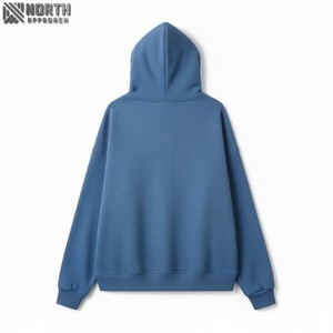 Peso pesado personalizado Impresión digital 100% algodón Transpirable Secado rápido Invierno Hombres Regular Fit Pullover Hoodie 180gsm - Product Image 2