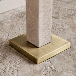 Modern Luxury Living Room Home <b>Decor</b> Elegant <b>Mushroom</b> Shape White Fabric Floor Lamp Stylish Golden Stand LED <b>for</b> Home Office Use - Product Image 3