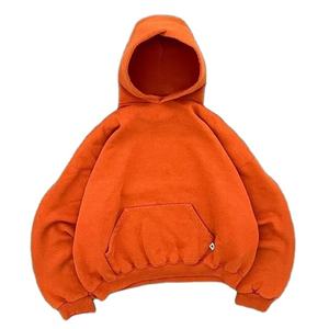 Sweat-shirts épais en coton 100% de haute qualité, pull lourd, personnalisable pour impression en relief, polaire pour unisexe, saison hivernale - Product Image 5