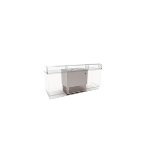 FRAMEC DOLCE VITA 6 IN-3 Vitrine Réfrigérée à Glace Intégrée avec Cuillères, Tubes Cylindriques 6+6, 977 x 646 x 1007 mm - Product Image 1