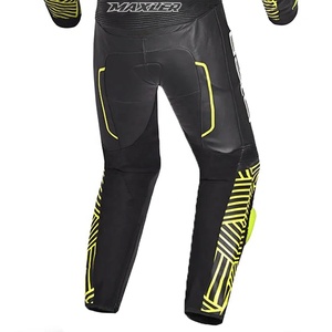 Traje de Motocicleta de Cuero Vacuno con Protección Nivel 1 CE, Diseño Personalizado, Cómodo, Impermeable, Resistente al Viento y al Frío, Tallas Grandes - Product Image 5