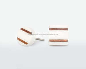 New Modern Marble <b>Brass</b> Cabinet Drawer Pull Decorative Wardrobe Cupboard Door Handle Cabinet Hardware Handles Furniture <b>Knob</b> - Product Image 5