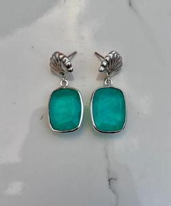925 Sterling Silver Paraiba <b>Tourmaline</b> Handmade <b>Earring</b> Beautiful Women <b>Earring</b> Beautiful Sky Blue Stone <b>Earring</b> . - Product Image 4