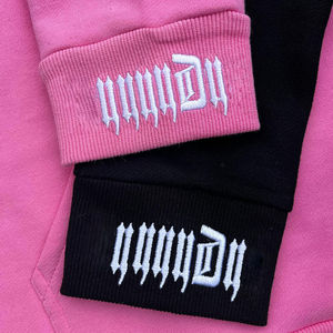 เสื้อฮู้ดมีซิปแบบเต็มใบหน้าเสื้อฮู้ด100% ผ้าคอตตอนสีดำเสื้อฮู้ดผ้าฟลีซสั่งตัดจำนวนมากสินค้าแบบโอเวอร์ไซส์สำหรับผู้ชาย - Product Image 4