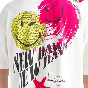 Vente en gros de t-shirt de créateur de mode de marque de qualité supérieure tendance pour hommes t-shirt imprimé ample chemises de sport décontractées - Product Image 4