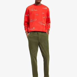 Sudadera de Invierno para Hombre, Nueva Moda, Logotipo Personalizado, Cuello Redondo, Manga Larga, Impermeable, Ecológica, Forrada y Transpirable, Venta al Por Mayor - Product Image 3