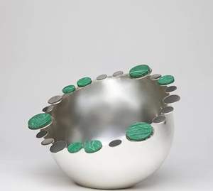 Plateau à dessert en métal écologique simple/bol à fruits à bonbons assiette de service durable pour la famille - Product Image 5