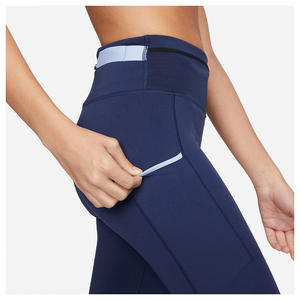 Mallas de Yoga de cintura alta para mujer, mallas de compresión, pantalones de gimnasio sin costuras, ropa deportiva duradera ajustada, patrón sólido - Product Image 3