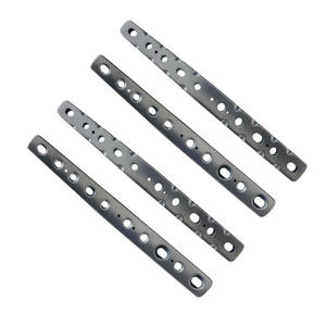 Plaque de Fusion de verrouillage chirurgical d'os d'implant de traumatisme d'instrument vétérinaire de qualité supérieure (droite) 2.7/3.5 pour la fracture osseuse - Product Image 1