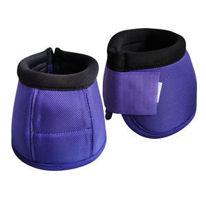 Bottes de protection pour chevaux personnalisées de haute qualité - Matériel en maille imperméable et léger, filet d'oreille silencieux, protection de course, vente en gros - Product Image 1