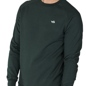Pull-over à col rond surdimensionné OEM de haute qualité, sweat-shirt à manches longues avec logo personnalisé imprimé de tissu polaire pour hommes pour l'hiver - Product Image 5
