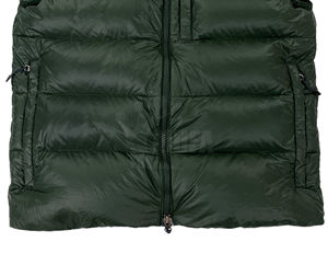 Chaleco de invierno personalizado para hombre, chaleco transpirable con burbujas y cuello redondo, chaqueta acolchada con logotipo sólido y transpirable - Product Image 4