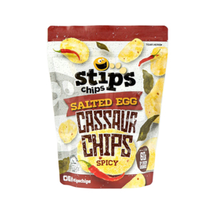 ชิปมันสำปะหลังไข่เค็มรสเผ็ด60กรัมชิปของ Stip - Product Image 1