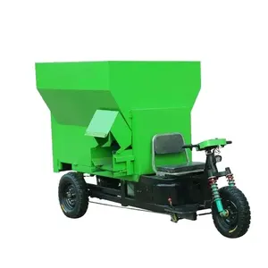 Electric Scattering Truck For Cattle And Sheep Feeding Truck For Livestock Farms