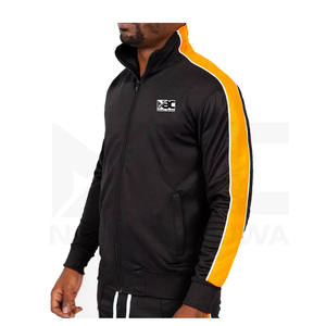 2023 hommes XXL taille Polyester polaire Joggers ensembles de haute qualité tissu doux léger respirant Logo personnalisé vêtements de sport pour la salle de sport - Product Image 2