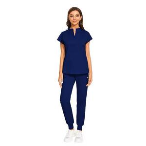 Uniformes de gommage médical femmes gommage infirmière uniforme haut pour l'hôpital Service OEM - Product Image 5