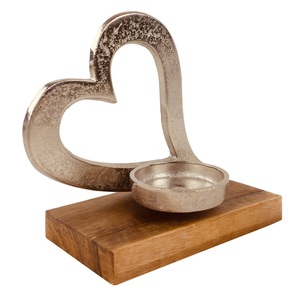 Meilleure vente bougeoir en fer brillant argenté qualité d'exportation pour la maison et la décoration de Noël support de Table à usage léger - Product Image 6