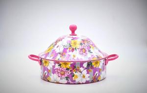 Cazuela de acero inoxidable moderna, calentador de alimentos, olla caliente, forma redonda, acabado personalizado, tamaño personalizado, precio al por mayor - Product Image 4