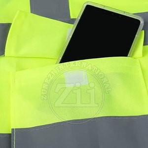 Chaleco de Seguridad Reflectante de Alta Visibilidad con Luz LED, Impermeable, Clase 1 ANSI, con Logotipo Personalizado, Transpirable, Servicio OEM - Product Image 5