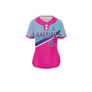 Nuevo Uniforme de Softbol Transpirable de Diseño Personalizado, 100% Poliéster, Alta Calidad, Venta al Por Mayor - Product Image 2