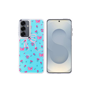 Étui en silicone antichoc avec motif papillon de luxe Netzy pour Samsung Galaxy S24 - Product Image 1