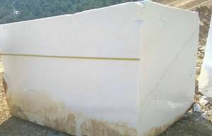 Bloque de Mármol Dolomita Natural, Piedra Bruta de Cantera, Corte Rectangular Blanco para Uso en Interiores - Product Image 6