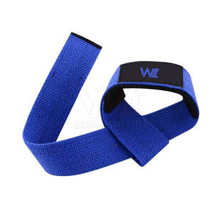 Sangles d'haltérophilie unisexes élastiques en néoprène, légères et antidérapantes, réglables et personnalisées pour l'entraînement en salle de sport et le fitness - Product Image 3