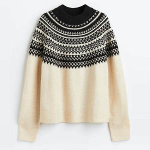 Pull en laine pour femme de haute qualité personnalisé avec logo sur le devant, respirant, chaud pour l'hiver, style tendance - Product Image 6