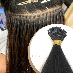 Extensiones de Cabello Natural Negro Virgen Remy para Mujer, Doble Trama, Topper, Micro Anillos Nano, Sin Rastros, Estilo Peruano - Product Image 1
