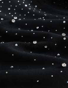 Sudadera con Capucha Brillante de Cristal de Imitación de Diamantes, Unisex, Estilo Urbano, Brillante, para Invierno, con Logotipo Personalizado, 100% Algodón, Ropa de Moda - Product Image 3