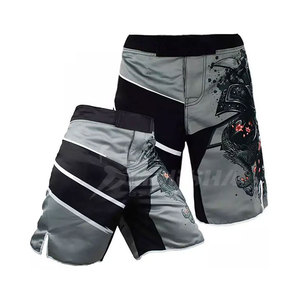 Dernière conception Logo personnalisé MMA Bjj Shorts en gros hommes Boxe combat Shorts léger hommes Bjj Shorts - Product Image 1