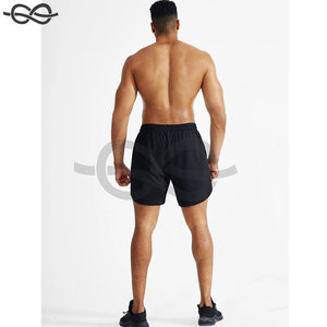 Pantalones cortos deportivos de secado rápido para hombre de alto rendimiento para correr entrenamiento gimnasio entrenamientos logotipo personalizable absorbente de sudor ligero - Product Image 6