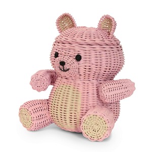 Panier en rotin pour la décoration de la chambre des bébés et des enfants, organiseur, panier de rangement tissé à la main, best-seller - Product Image 5