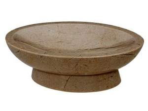 <b>Black</b> and Gold Marble Oval Soap Dish, Creative Home Charcoal Marble Soap Dish, Natural Marble Oval Soap Dish - Product Image 6