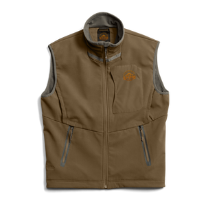 Dakota Gilet de chasse Softshell personnalisable en polyester imperméable multi-camouflage pour équipement de tir marron - Product Image 6