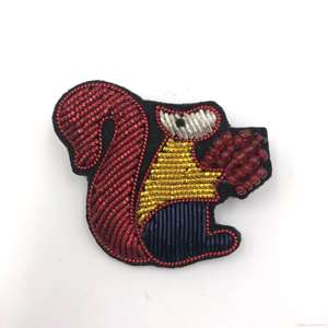 Insignias de alambre de lingotes de moda de alta Fabricación de calidad superior Nuevo diseño Insignias de alambre de lingotes de moda Parche personalizado de moda #2539 - Product Image 3