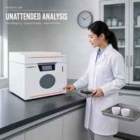 Analyseur automatique de proximité U-THERM YX-GYFX7707 pour l'humidité du charbon, les cendres, les matières volatiles, analyseur thermogravimétrique TGA, 36 échantillons