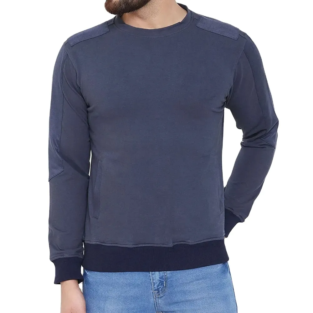 Sweats décontractés OEM pour hommes Vêtements d'extérieur à séchage rapide Running Sweatshirts légers pour hommes respirants personnalisés