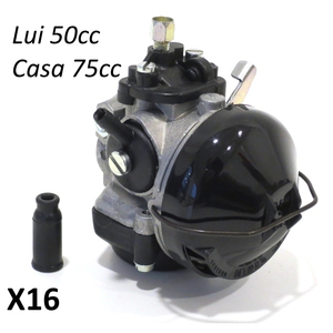 Carburador Dell'Orto SHA 15 / 15mm para kit Casa 75cc (Código X3) - Product Image 1