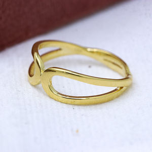 Nueva llegada de diseñador de plata 925 plata esterlina sólida chapada en oro anillos hechos a mano joyería para venta al por mayor - Product Image 6