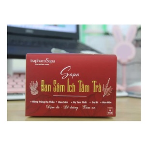 Vente en gros de tisane saine et vivifiante Gynostemmae Cordyceps Sinensis Danshen Thé biologique cru biologique biologique, 1.8g x 18 sachets/boîte - Product Image 5