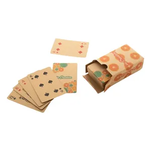 Cartes à jouer promotionnelles écologiques personnalisées pour les fournitures de fête - Product Image 1